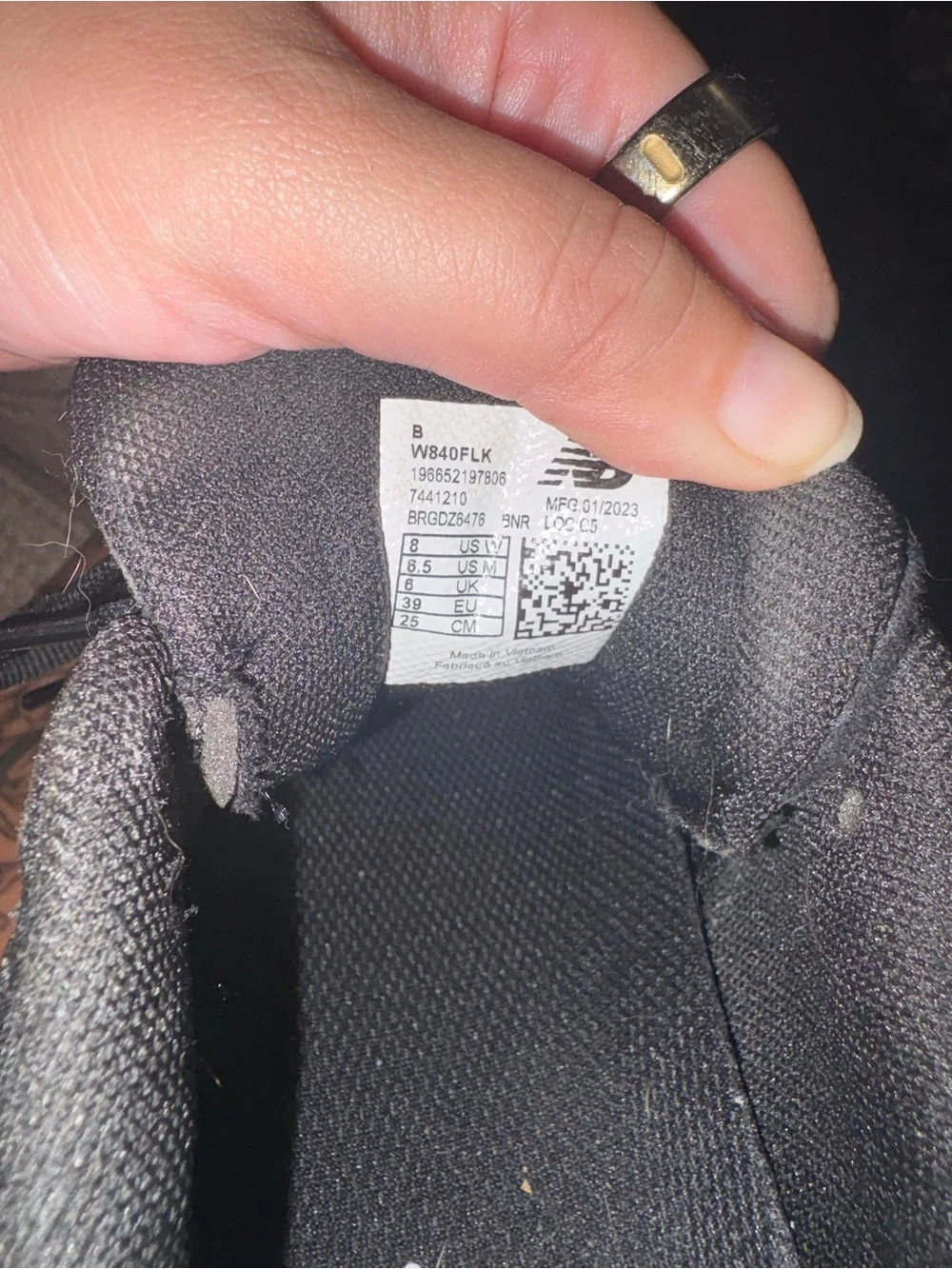 New Balance comfortable black